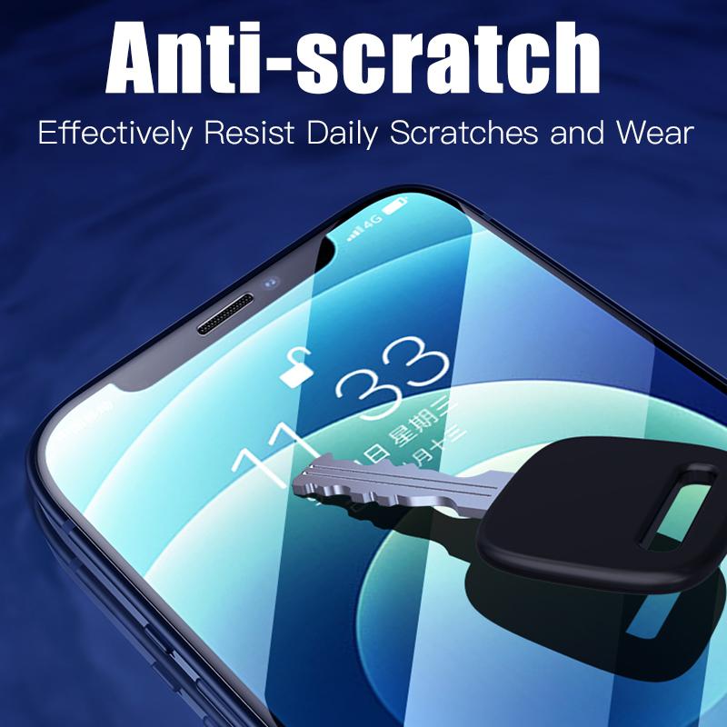 3 Pçs Vidro Temperado Completo Para Iphone 17 Pro Max 17 Filme Protetor De Tela Ar Para Iphone 13 14 15 16 Pro Max Plus 16e 13mini Vidro