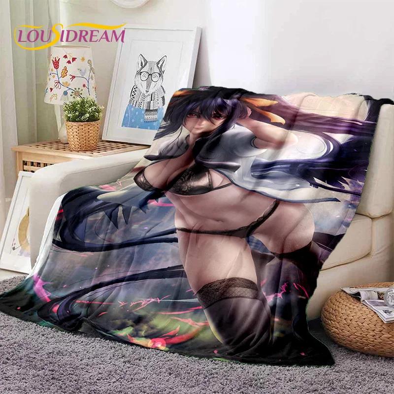 Cartoon Character Sexy Lace Girls Soft Flannel Blanket for Beds Bedroom Sofa Picnic,Throw Blanket for Outdoor Leisure Nap Gift