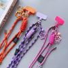 Stylish Lattice Phone Lanyard Diameter Outdoor Universal Case Crossbody Shoulder Card Neck Cord Clip Hang Anti-lost Wrist Strap