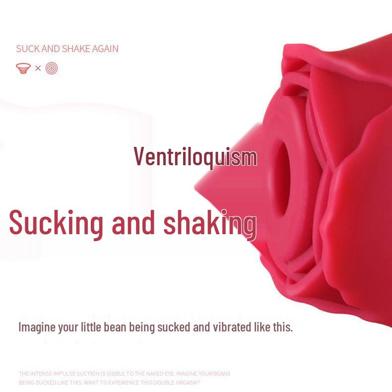 Růžové vajíčko ženský sací vibrátor a masturbátor pro dospělé