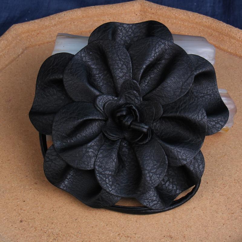 Red-Sealed Flower Waist Chain, Fringed Braided Rope, Decorative Elegant Dress, Sweater, Thin Women'S Waist, Extended Belt.