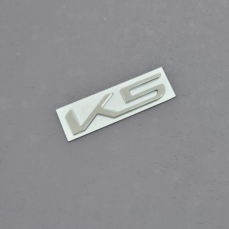 Car Styling Metal Car Trunk Letters Decals Sticker For Kia New K3 K5 K8 Badge Emblem Stickers Black Red Iaz214