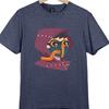 Hooded Cyberpunk T Shirt Neon Mask Futuristic Hacker Techwear Tee