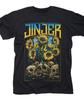 RETRO Jinjer Band Schädel Album T-Shirt Schwarz Kurzarm Alles Unisex T-Shirt