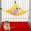 Small Pet Triangle Hammock Hanging Bed for Squirrel Hamster Sugar Glider Guinea Pig