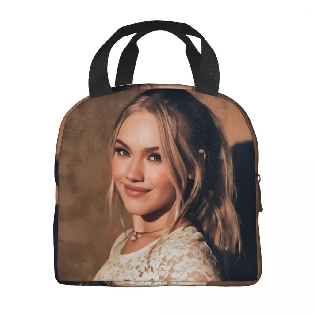Freya Skye Singer Tour 2026 Thermal Insulated Lunch Bag for Travel Portable Food Container Bags Cooler Thermal Lunch Boxes