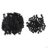 100 Pcs For Photo DIY Game, Black,