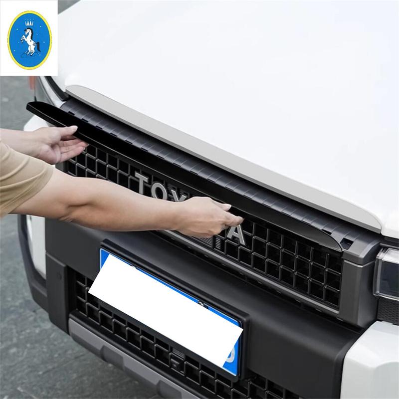 Přední kapota vozu Pruhy Dekorativní kryt mřížky předního nárazníku ABS Příslušenství Pro Toyota Land Cruiser Prado 250 LC250 2024 2025