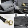 Used CHANEL Tote Bag PM New Travel Line Jacquard Nylon/leather Black COCO Mark