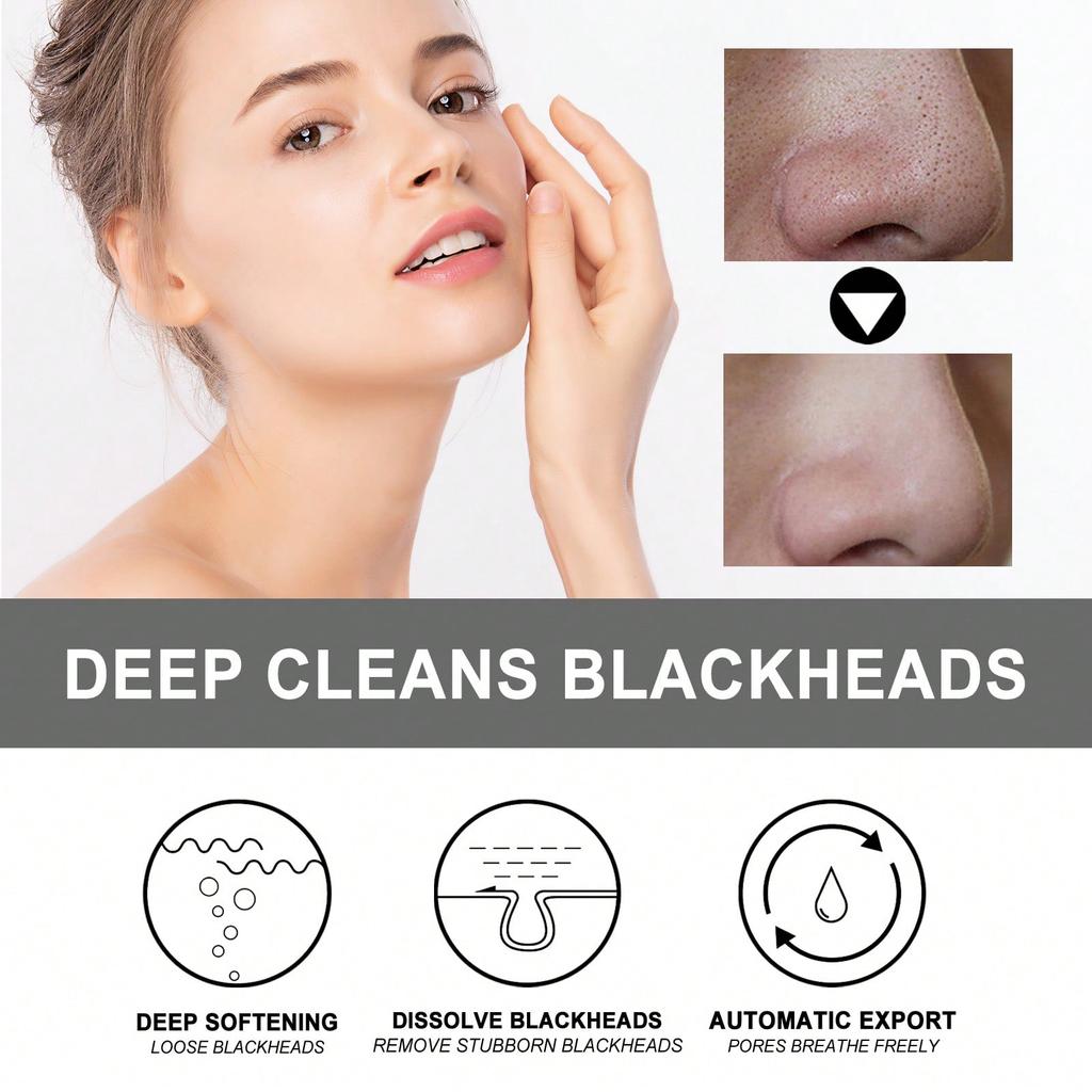 Blackhead Remover Peel Off Mask Aloe Vera Extract Paper Plant Pore Strips Deep Clean Hydrating Pore Shrinking Mud Mask
