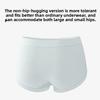 Female Spring and Summer Cotton 10A Anti  Bacterial Breathable No Trace Middle Waist Briefs