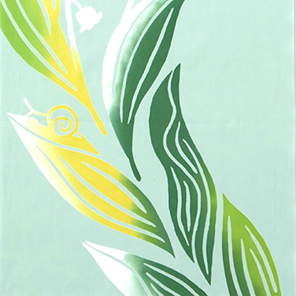 JIKAN STYLE kenema Tenugui main Muguet de Chusen Fabriqué en 35 x 90 50277 (serviette japonaise) - Bonheur, teinture, Japon, 100% Coton, Env.