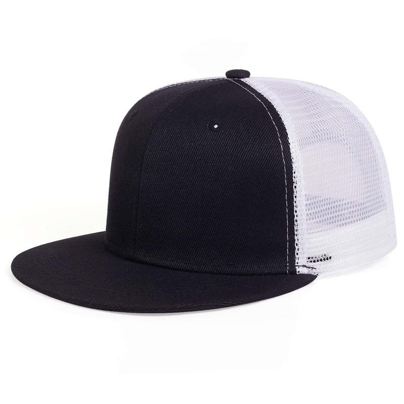 For Men And Women Mesh Flat Brim Baseball Caps Hip Hop For Men Snapback Trucker Cap Women Casual Shade Dad Hat Latest Minimalist Adjustable