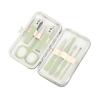 7-teiliges Matcha-Grün Nagelscheren- & Nagelscheren-Maniküre-Set