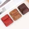 Retro Travel Pencil Holder with Durable Stainless Clip Lightweight Pen Storage Case for Journal Notebook Office Supply
