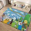 A-Adventure Cartoon T-Time Bathroom Mat Kids Room Bedroom Decoration Balcony Anti-Slip Doormat Living Room Welcome Rug