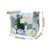 Bird Nest House Breathable Bird Nest Snuggle Hut With Cool Mat Animal Hut For Budgerigar Parakeet Conure Cockatiel Mynah Finches