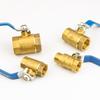Thickened All-Copper Ball Valve, 4/6-inch, Male/Female Thread, Long Handle