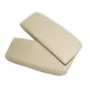For Acura RL 2005-2010 Beige Tan Microfiber Leather Center Console Lid Armrest Cover Skin Waterproof Car Interior Accessory