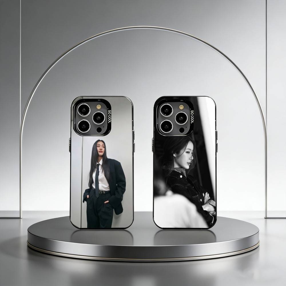 Actress L-Lingling Kwong Phone Case For iPhone 17,16,15,14,13,12,11 Plus,Pro Max,XS,Colorful Silver Phone Case Funda Cover