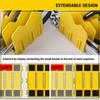 ABS Pliers Cutters Rack 10-Slot Spanner Storage Holder Multifunctional Wrench Storage Rack  Fit 3”
