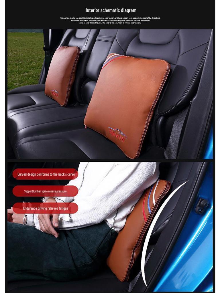 Versatile Car Air Conditioning Quilt, Cushion & Pillow: Dual-Use for Lumbar Support & Backrest, Fits Various Car Models