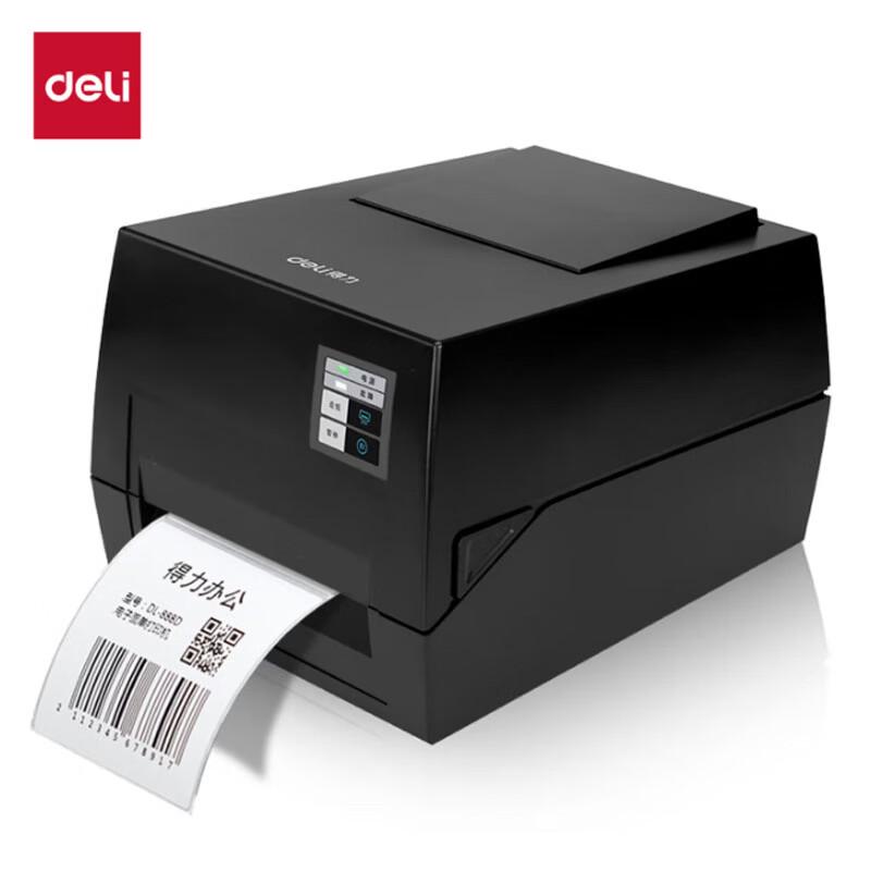 Deli GE430TW Barcode Label Printer CN plug (adapter included)
