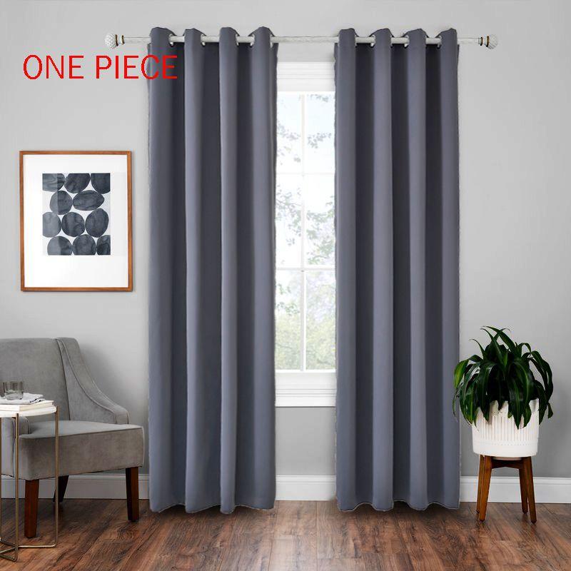 Modern Curtains Blackout For Living Room Curtains Window Lined Panel Curtain