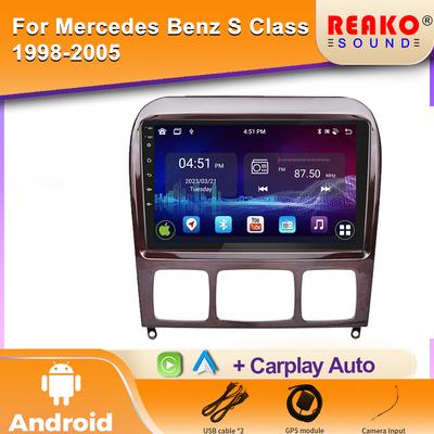 For Mercedes Benz S-Class S Class W220 VV220 1998 - 2005 Android Video Multimedia Car Navigation 5G NO 2DIN DVD Carplay 5G