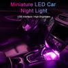 Car Ambient Light USB Interface Plug And Play Create Atmosphere Universal Car Miniature LED Night Light Interior Accessories