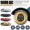 16/22mm Aperture 100mm Arc Angle Grinding Wheel Woods Shaping Grinding Discs Woodworking Sanding Wheel Rotary Abrasives