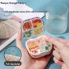 Compact, Moisture-Proof Pill Box for Daily Medication - 3 Times a Day, 7-Day Organizer