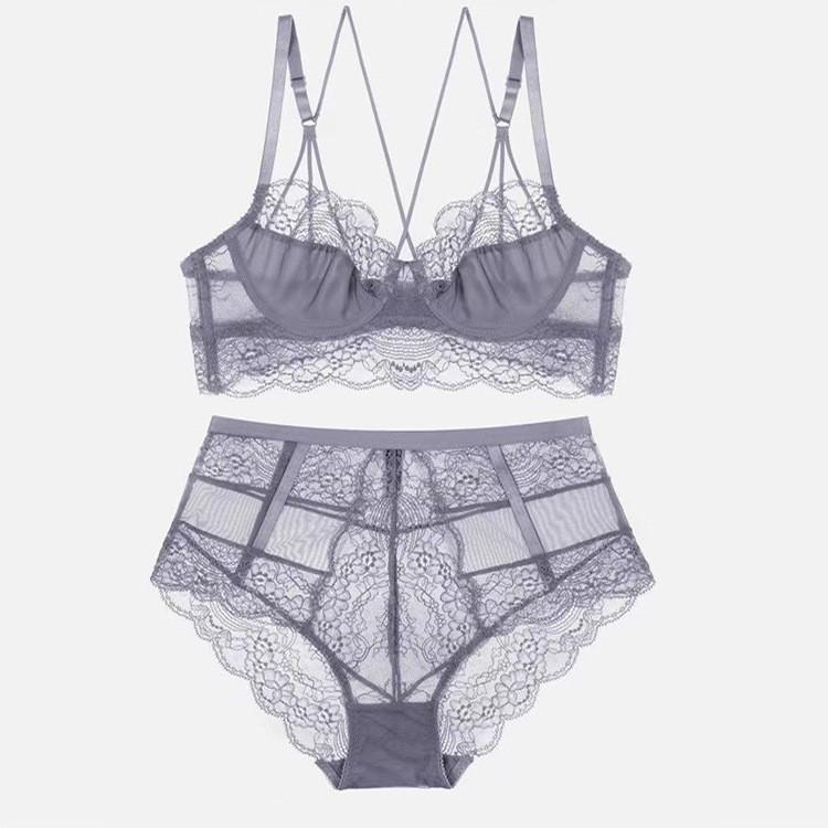 

Комплект ультратонкого пуш-ап бюстгальтера из французского кружева - Сексуальный, Удобный и Дышащий (Женский) 75A