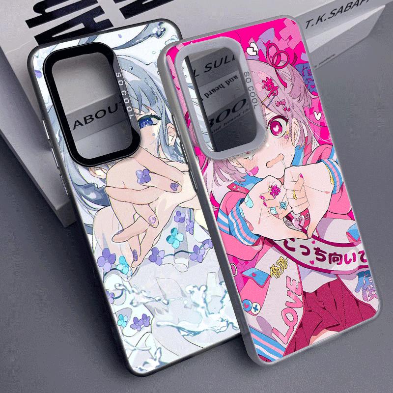 Anime Kwaii Girl Ins Style Soft Phone Case for Samsung A17 A16 A15 A14 A13 A57 A56 A55 A54 A53 A37 A36 A35 A34 A33 A26 A25 A24 A
