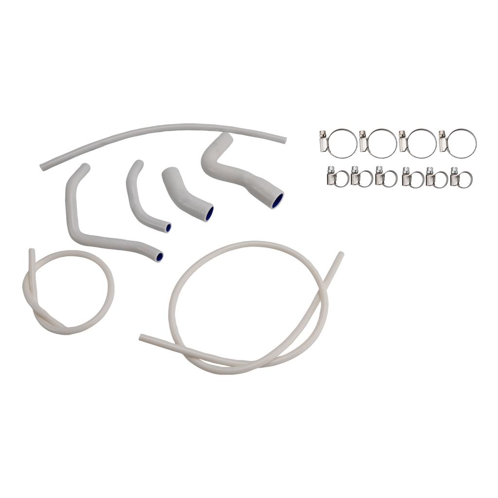 Silicone Radiator coolant Hose Fit For Aprilia RS 660 RS660 2021-2025 White
