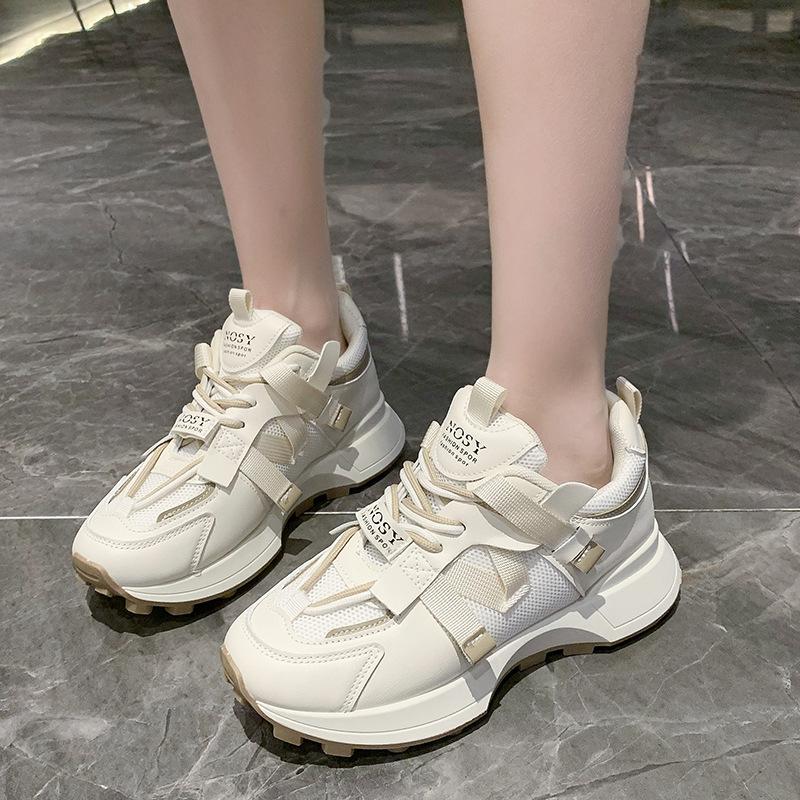 Sneakers Daddy Shoes Γυναικεία Άνοιξη Κολεγιακός Αέρας Διχτυωτά Αναπνέοντα Μαλακή Σόλα Μόδα Ευέλικτα Παπούτσια Τρεξίματος