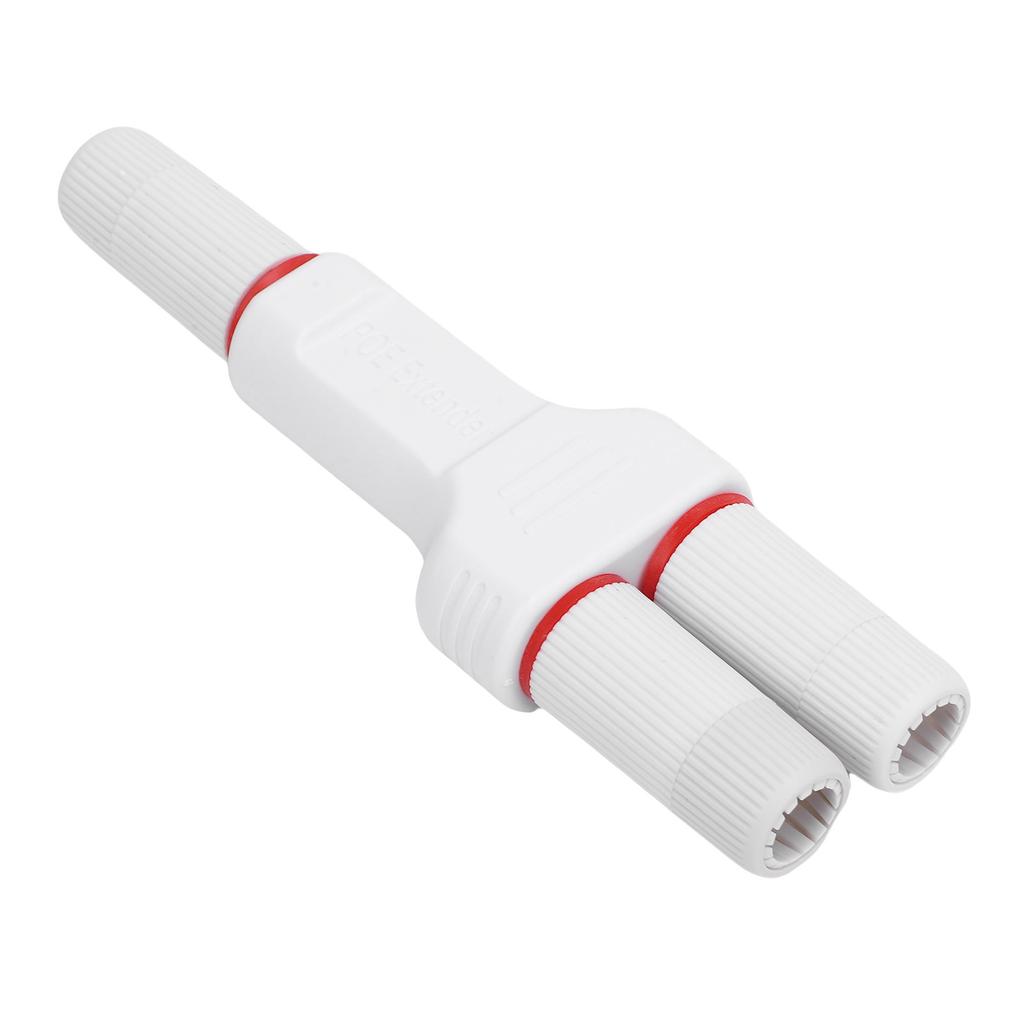POE Combiner Splitter Adapter Waterproofing 100Mbps Plug and Play POE Extender for Security Camera