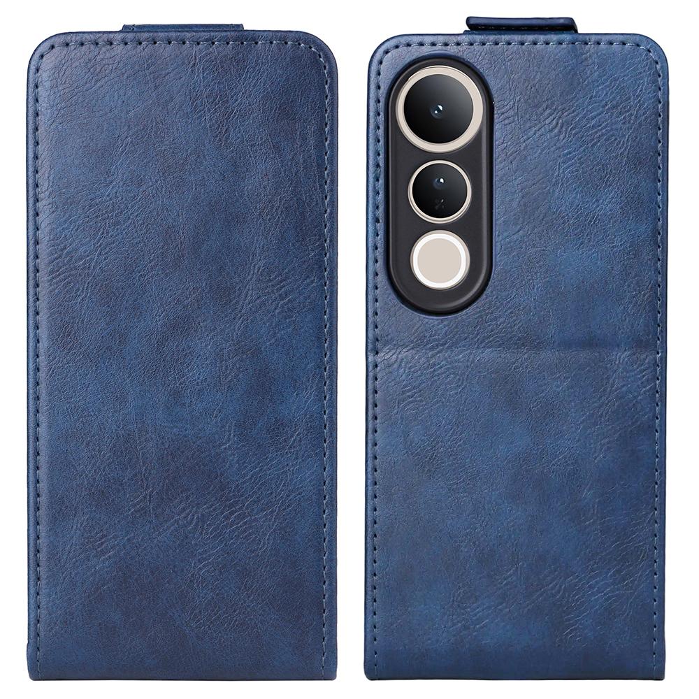 For Vivo V50 Lite 5G Stand Case Magnetic Clasp Vertical Flip Leather Phone Cover with Card Holder