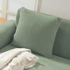 New Design Colors Thick Polar Fleece Sofa Protective Cover Jacquard Solid Printed Pillowcase Cover For Soft Cushion 45x45cm