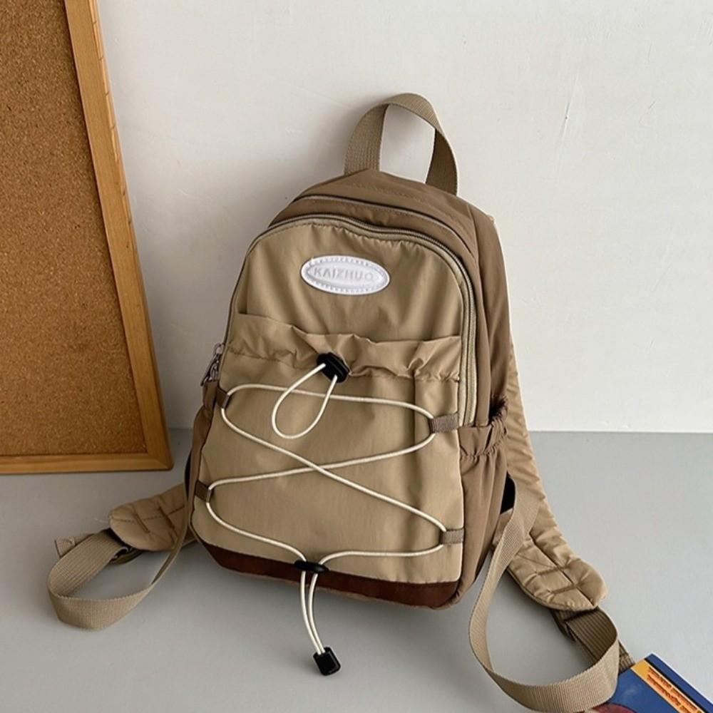 Japanese Style Nylon Shoulder Bags Large Capacity Student Schoolbag Lightweight Backpack  Teenagers