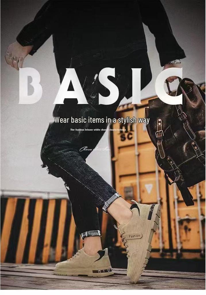 Men's Non-slip Breathable Work Shoes: Wear & Odor-resistant Casual Footwear