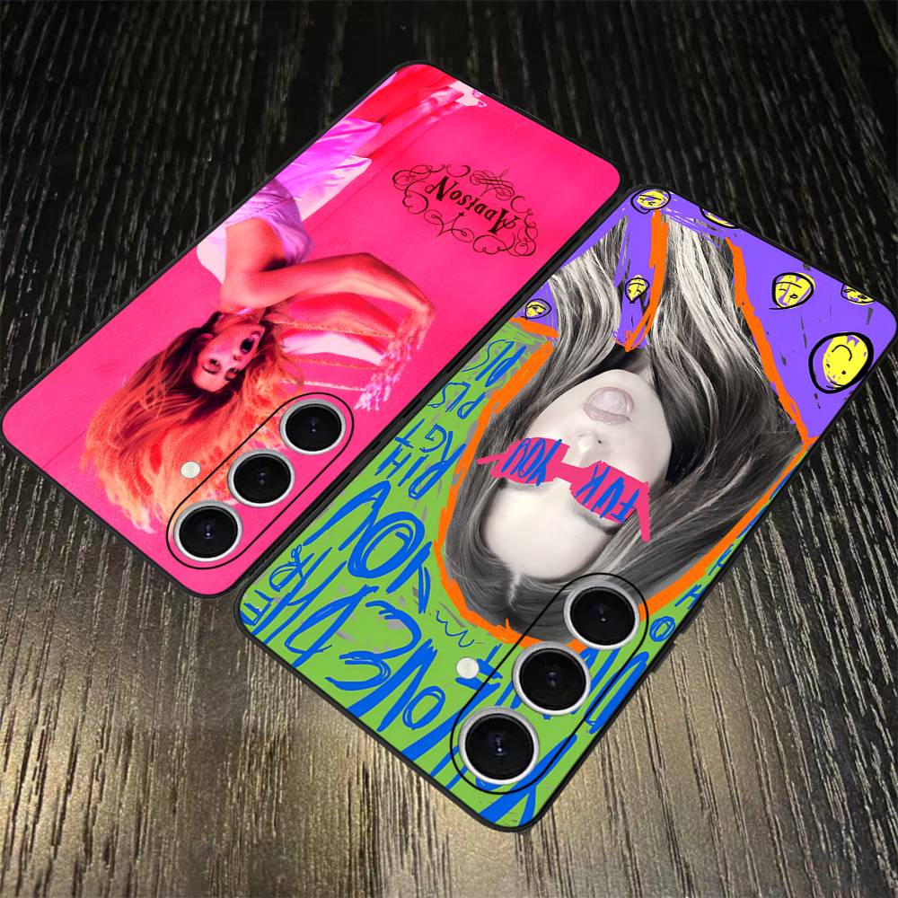 A-Addison Rae Phone Case For Samsung S 24 Fe 25 Ultra Plus 20 Lite 21 30 22 23 24 22 Ultra 5G Fundas