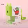 1 Pcs Random color Pencil Knife Cartoon Animal Hand cranked Pen Sharpener Student Supplies