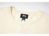 European & American Stüssy Arc Pattern Jacquard Round Neck Knit Sweater for Couples