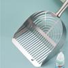 Portable Cat Waste Shovel Stainless Steel Pet Litter Shovel Durable Pet Feces Cleaner  Pet Toilets