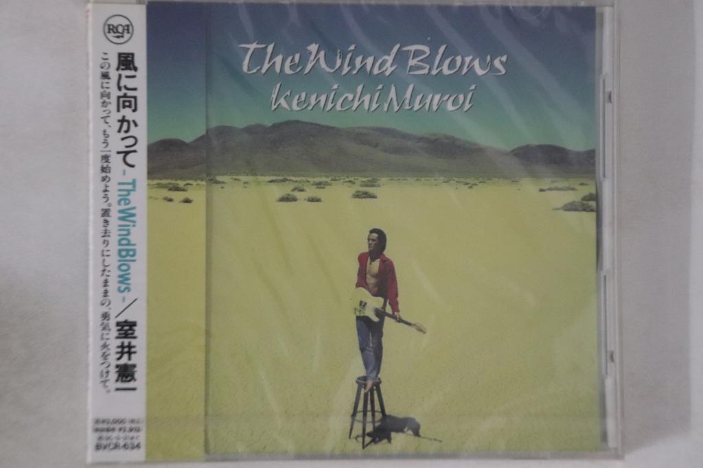 CD KENICHI MUROI - Kaze Ni Mukatte BVCR634PROMO RCA Japan Obi Japanese Pop/Rock Used