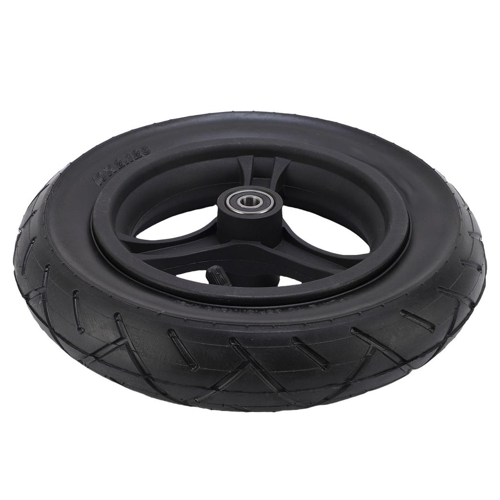 10 Inch Scooter Rear Wheel Rubber Electric Scooter Auxiliary Wheel Rear Tire for Replacement