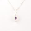 Natural Amethyst Gemstone 925 Sterling Silver Jewelry Handcrafted Women Pendant PP-59-3
