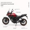 Simulation 1/12 Alloy for HONDA CB400X Motorcycle Model Youngster's Toy Car Ornament Pull-Back Car Model Boy Toy Birthday Gift
