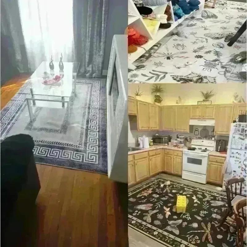 New Chinese Elegant Living Room Rug Luxurious Non-Slip Sofa Mat Bedroom Full Coverage Carpet Traditional Home Decor Floor Mat